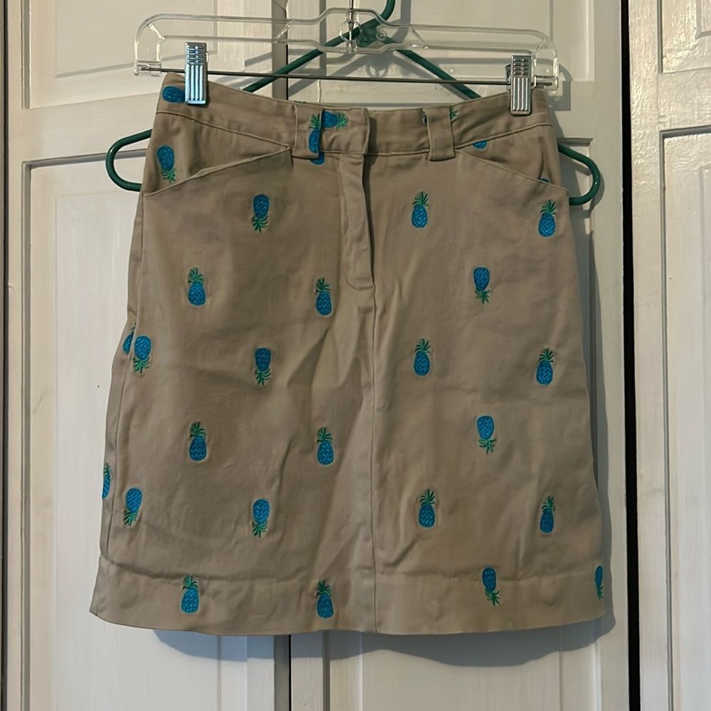 Lilly Pulitzer White Lable mini skirt - Size 0